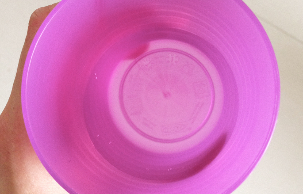 plastic cup Ruth Silbermayr