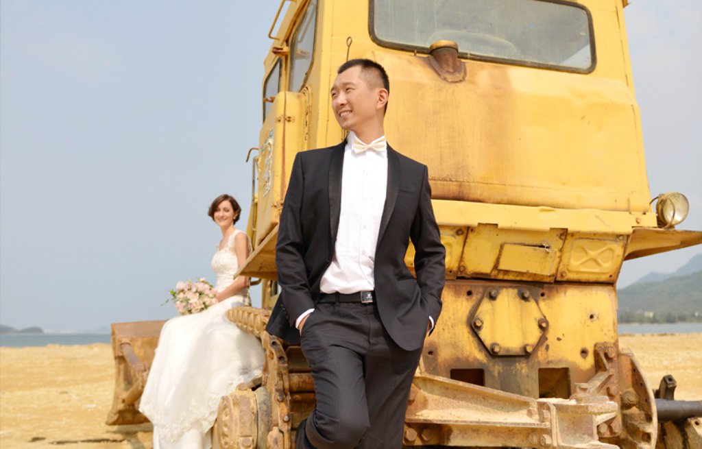 This Was Our Pre-Wedding Photo Shoot In Shenzhen (AMWF Relationship)