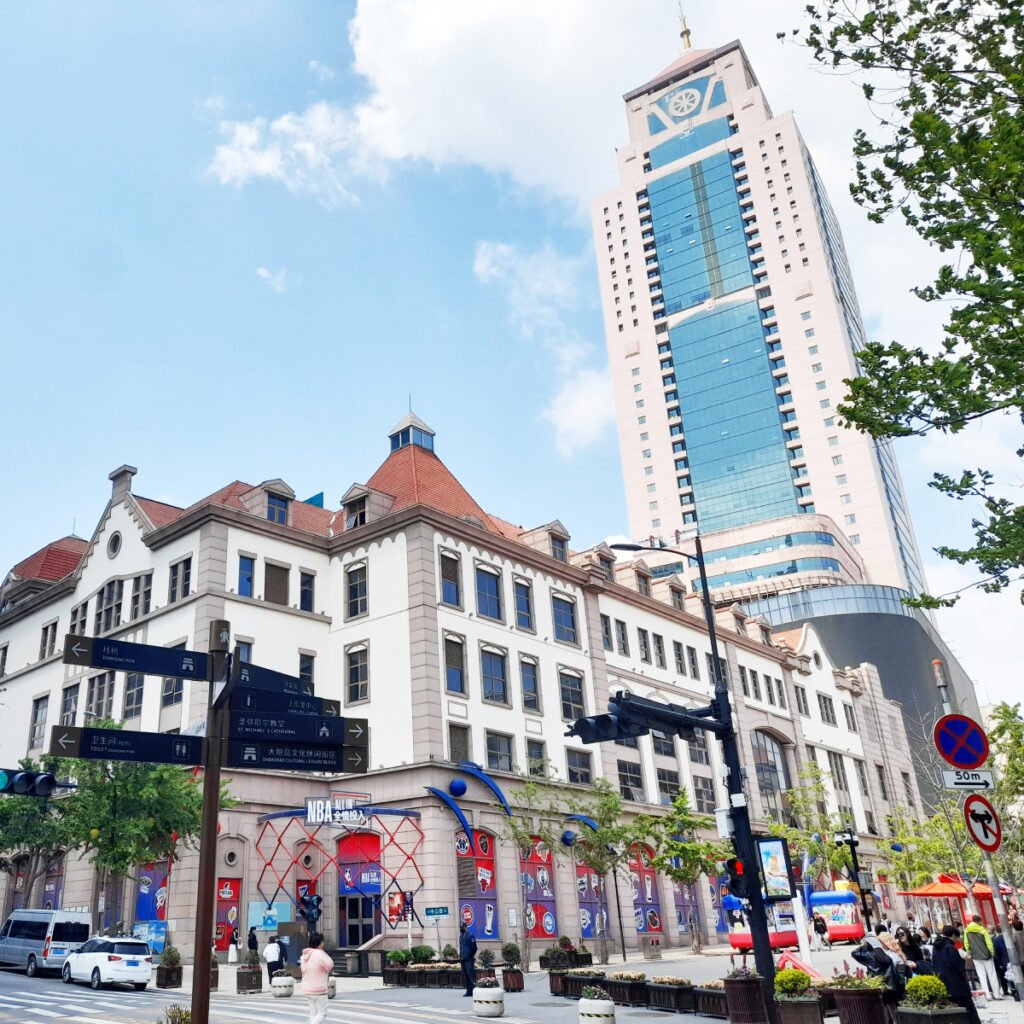 Old German Buildings in Qingdao, Shandong Province (China Travel)