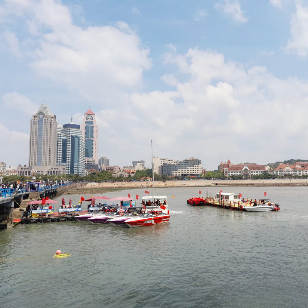 Old German Buildings in Qingdao, Shandong Province (China Travel)