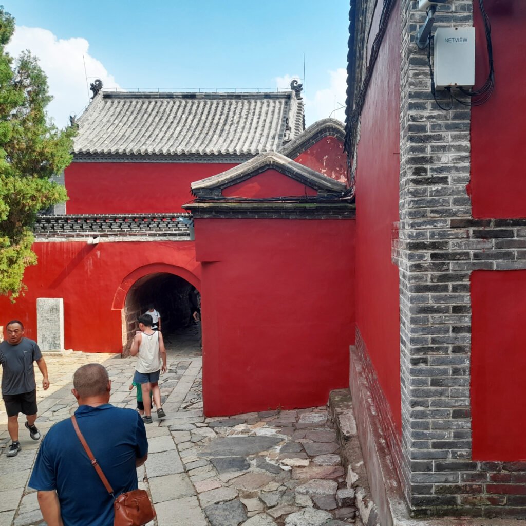 Guandi Temple and Red Gate palace at Taishan Mountain, Tai'an (China Travel)​