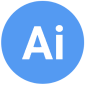Illustrator-Logo-blau