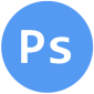 Photoshop-Logo-blau