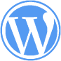 Wordpress-Logo-blau